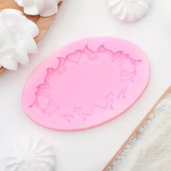 Молд «Табличка», силикон, 11,37,4 см, цвет МИКС