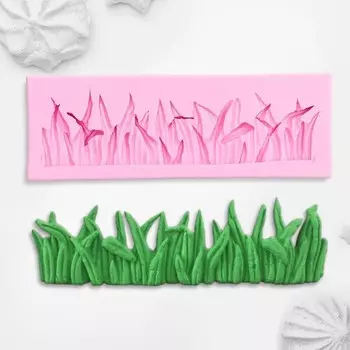 Силиконовый молд «Травка», 124 см, цвет МИКС