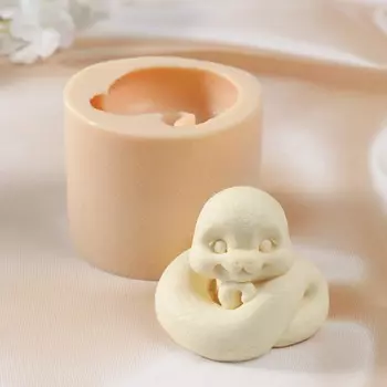 Молд силиконовый "Змея №10"6,5х7х6 см