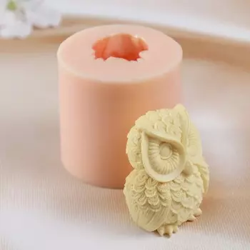 Молд силиконовый "Сова2" (издел. 5,5х3,4х4,3 см)