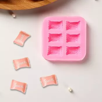 Молд Sweet, силикон, 661 см, цвет розовый