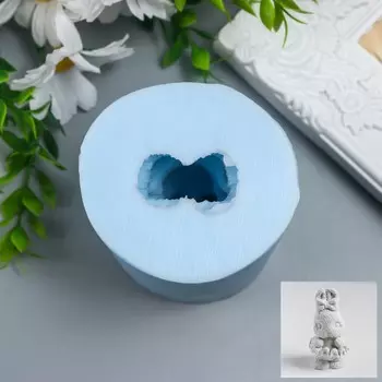 Силиконовый молд, форма для заливки «Зайчик в юбочке», 84.54.5 см, МИКС