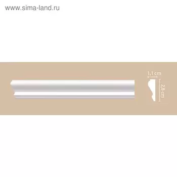 Молдинг 2,8х1,1х200 см, A032/120
