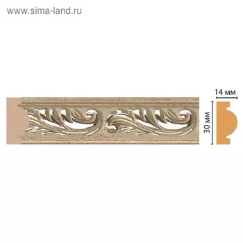 Молдинг 3х1,3х240 см, 157-59/42