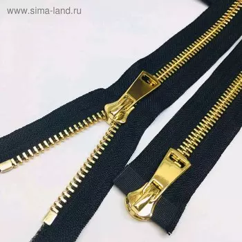 Молния для одежды, №8ТТ, 100 см, цвет чёрный