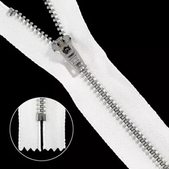 Молния джинсовая 12 см, 10 шт в уп.