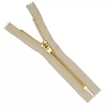 Молния джинсовая 12 см, 10 шт в уп.