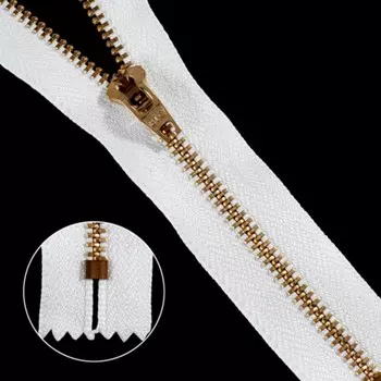 Молния джинсовая 16 см, 10 шт в уп.