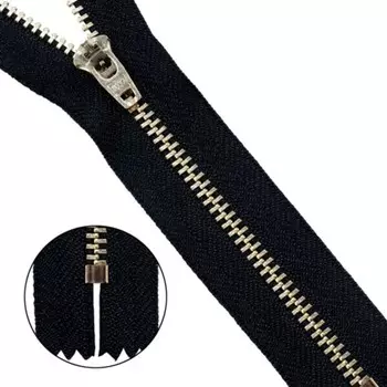 Молния джинсовая 16 см, 10 шт в уп.