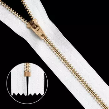 Молния джинсовая 18 см, 10 шт в уп.