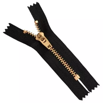 Молния джинсовая 8 см, 10 шт в уп.