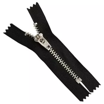 Молния джинсовая 8 см, 10 шт в уп.