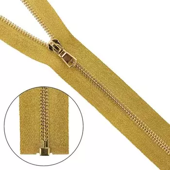 Молния металлическая, 1 замок, T5, размер 70 см