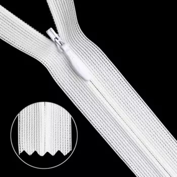 Молния потайная №3, 20 см, 10 шт в уп.