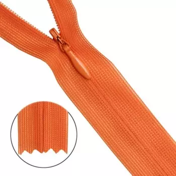 Молния потайная №3, 20 см, 10 шт в уп.