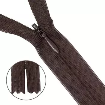 Молния потайная №3, 20 см, 10 шт в уп.