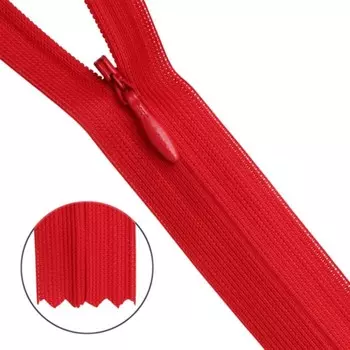 Молния потайная №3, 50 см, 10 шт в уп.