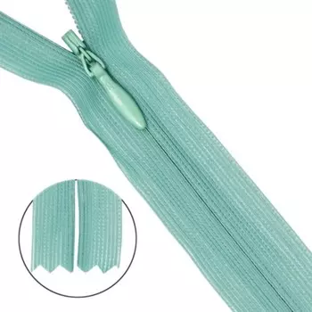 Молния потайная №3, 50 см, 10 шт в уп.