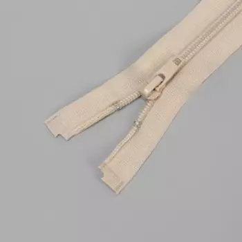 Молния разъёмная «Спираль», №5, замок автомат, 70 см, цвет слоновая кость