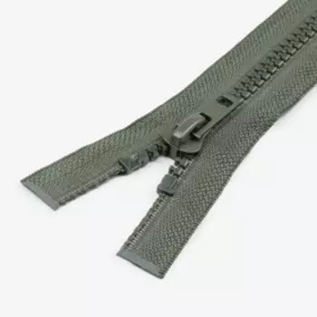 Молния «Трактор», №8, разъёмная, замок автомат, 90 см, цвет хаки, цена за 1 штуку