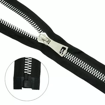 Молния тракторная, Т10 1 замок, декоративное звено, размер 80 см