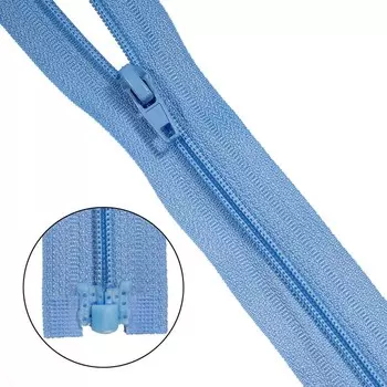 Молния витая Т3, 1 замок, размер 40 см (546 лаванда), 10 шт. в наборе