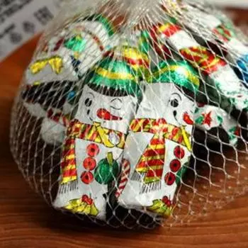 Молочный шоколад фигурный «‎Снеговики»‎, 100 г