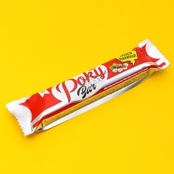 Молочный шоколад Pokybar c начинкой крема со вкусом фундука 22г