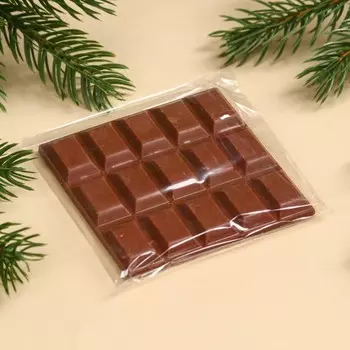 Молочный шоколад «Сладкой жизни» с блёстками, 50 г.