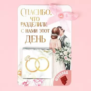 Молочный шоколад «Спасибо», 5 г.