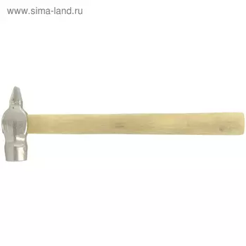 Молоток 10241, слесарный, круглый боек, деревянная рукоятка, 600 г