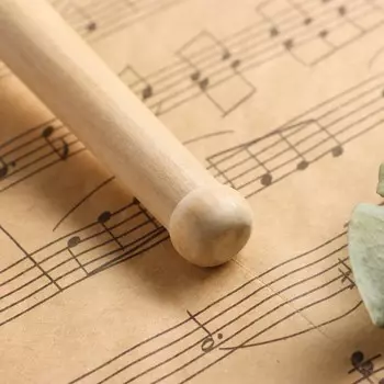 Молоток-колотушка для барабана Music Life, красный, 335 см