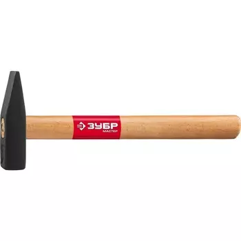 Молоток слесарный с деревянной рукояткой ЗУБР 20015-04_z01, 400 г