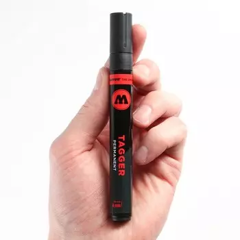 Molotow маркер Tagger Speedflow 1-4mm черный 211021