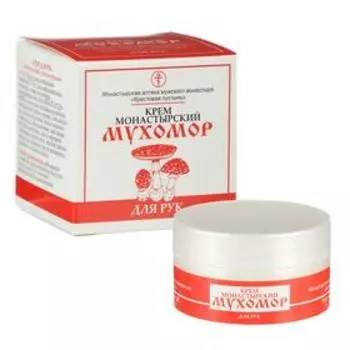 Монастырский крем для рук «Мухомор»