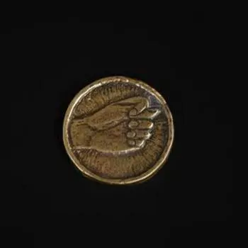 Монета "Один фиг", латунь
