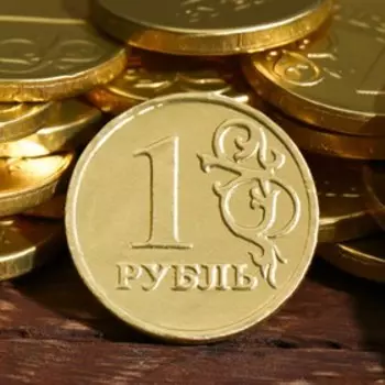 Монеты в банке «Рубль», 6 г/120 шт