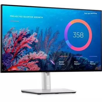 Монитор Dell 23.8" U2422HE черный IPS LED 8ms 16:9 HDMI матовая HAS Piv 1000:1 250cd 178гр/1 10046