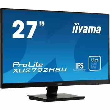 Монитор Iiyama 27" ProLite XU2792HSU-B1 черный IPS LED 4ms 16:9 HDMI M/M матовая 1000:1 250 102946