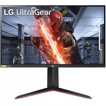 Монитор LG 27" UltraGear 27GN65R-B черный IPS 16:9 HDMI матовая HAS Piv 1000:1 300cd 178гр/1 10046