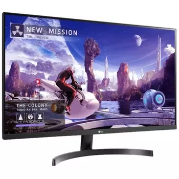 Монитор LG 31.5" 32QN600-B черный IPS LED 5ms 16:9 HDMI матовая 1000:1 350cd 178гр/178гр 25 102946