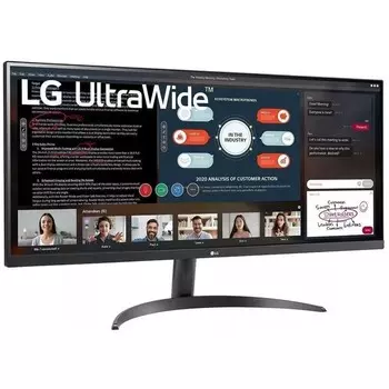 Монитор LG 34" UltraWide 34WP500-B черный IPS LED 21:9 HDMI матовая 250cd 178гр/178гр 2560x1 10046