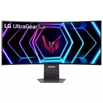 Монитор LG 38" UltraGear 39GS95QE-B черный OLED LED 21:9 HDMI M/M матовая HAS Piv 275cd 178 107990