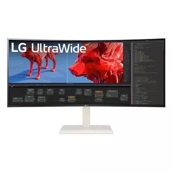 Монитор LG 38" UltraWide 38WR85QC-W белый NANO IPS LED 21:9 HDMI M/M матовая HAS Piv 600cd 1066917