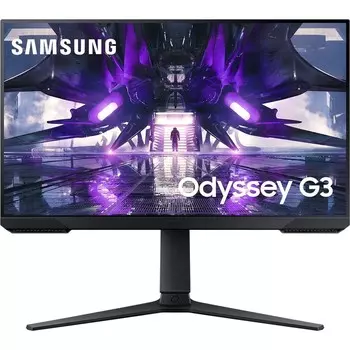 Монитор Samsung 24" Odyssey G3 S24AG320NI черный VA LED 1ms 16:9 HDMI полуматовая HAS Piv 2 103390