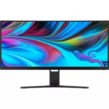 Монитор Xiaomi 30" Curved Gaming Monitor черный VA LED 21:9 HDMI матовая 300cd 178гр/178гр 1029469