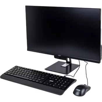 Моноблок Hiper V8, 23.8", i5 12400, 16 Гб, SSD 1 Тб, UHDG 730, noOS, чёрный