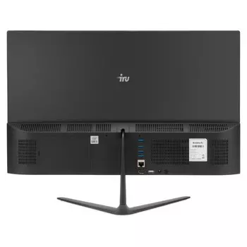 Моноблок IRU P233, 23.8", VA, i3 1005G1, 8 Гб DDR4, SSD 256 Гб, Intel UHD, Win 11 Pro, черный