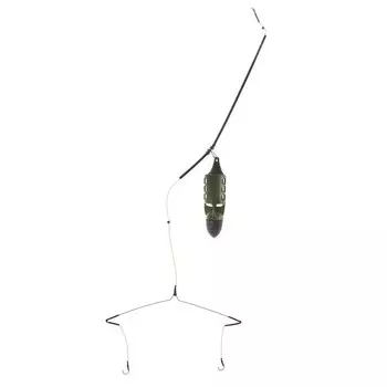 Монтаж фидерный донный X-FEEDER BIG FISH, кормушка BULLET FLYING, 100 г