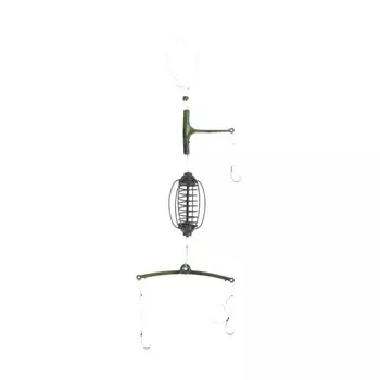 Монтаж фидерный X-FEEDER MELON BOIL-3, 3 крючка с волосом, 50 г